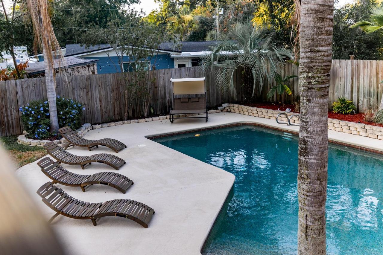 Pool & Hot Tub Home W Game Room! 1 Mile To Beach! Jacksonville Beach Exterior foto